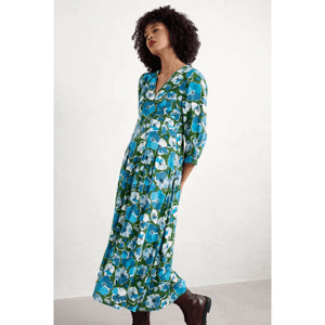 Seasalt Etta Printed Above-Ankle Dress